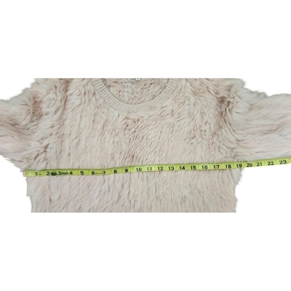 Opening Ceremony Pink Angora Rabbit Fur Crewneck Sweater Size M - Picture 12 of 15